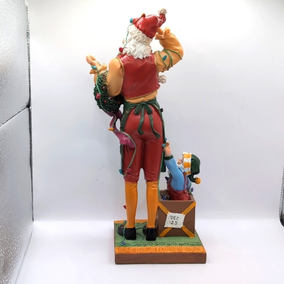 Lenox Santa's Merry Mix Up 2015 Limited Edition Christmas Collection Figurine - Picture 3 of 7